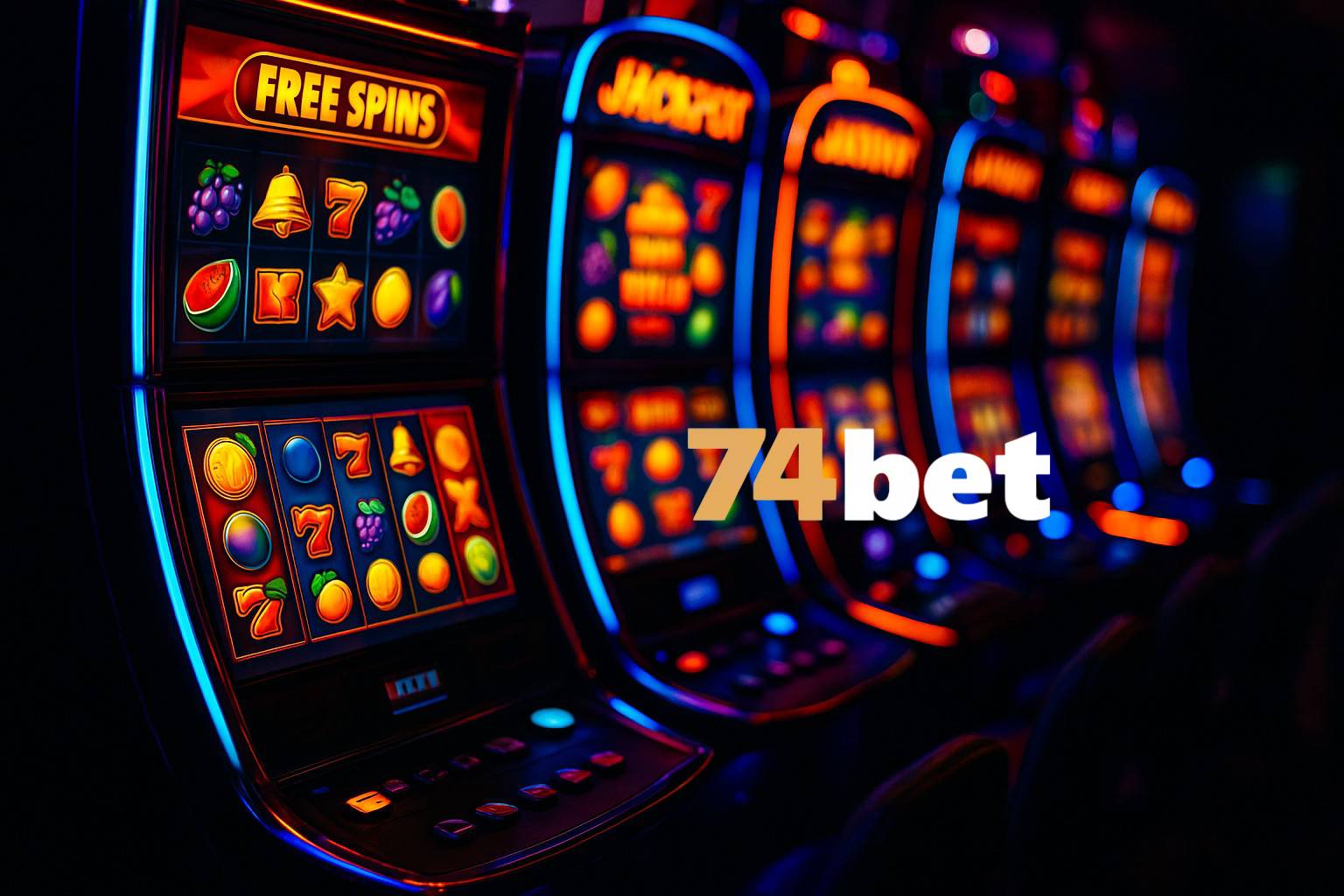 Diversos jogos de caça-níqueis